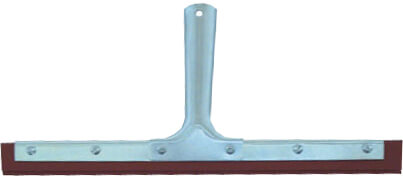 12" 2-Ply Red Rubber Window Squeegee