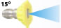 15 deg. spray nozzle -3.5 (yellow)