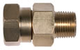 3/8"F x 3/8"M Brass Swivel