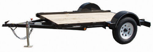 5x8 Single Axle Utility Pressure Washer Trailer With or Without Tank