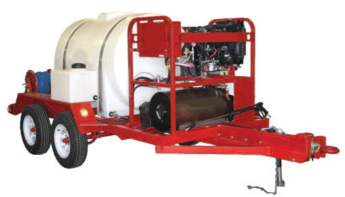 Trailer Mounted Steam Snow Thawing Cleaner