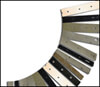 Minuteman 260 Gum Squeegee Blade - Rear
