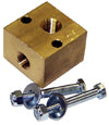 3/8" FPT Brass Unloader Block