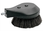 Black Rotating Brush Horse Hair Bristles