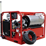 Mobile Cleaning Solutions H5.5D3000-D Trailer Mounted Portable Cleaning Machine
