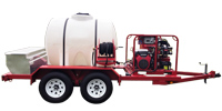 Mobile Cleaning Solutions H5.5D3000-GTTM Trailer Mounted Portable Cleaning Machine