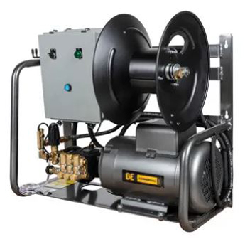 Professional 3000 PSI (Electric - Cold Water) Wall Mount Pressure Washer w/  Time Delay Shutdown 
