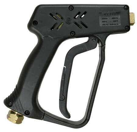Spray Wand Trigger Gun Long Adjustable Hose Shank Connection Metal 100 PSI 30" 