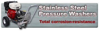 Stainless Steel Pressure Washers