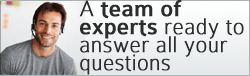 A team of experts ready to answer all your questions