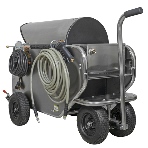 SH Series Electric Pressure Washers Heated by Diesel Fuel